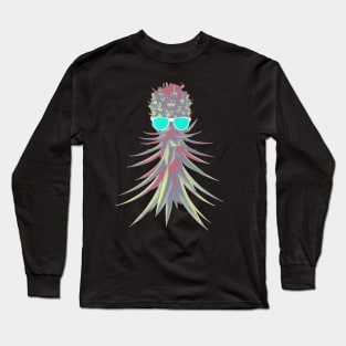 Retro Pineapple Long Sleeve T-Shirt